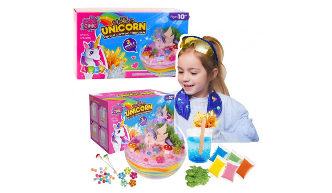 Zestaw Kreatywny DIY 2w1 Terrarium Dla Jednorożca Hodowla Kryształów