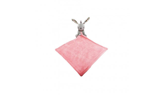 Ręczniczek króliczek 35x35 cm różowy