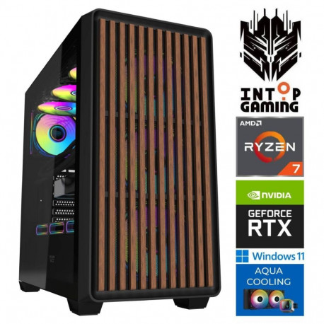 INTOP AQUA Ryzen 7 7700X 16GB DDR5 1TB SSD M.2 NVME+2TB RTX5060 8GB WIN11Pro