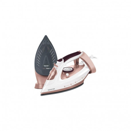 Sencor SSI 3520RS iron Steam iron Ceramic soleplate 3100 W Pink, Violet