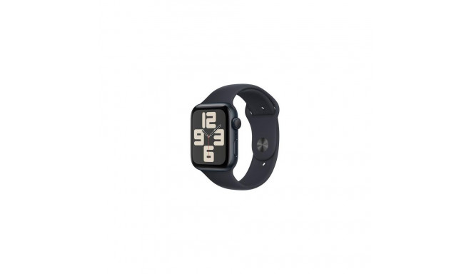 Apple Watch SE OLED 44 mm Digital 368 x 448 pixels Touchscreen Black Wi-Fi GPS (satellite)