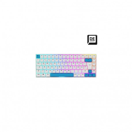 Sharkoon SKILLER SGK50 S3 PBT keyboard Gaming USB QWERTZ German White