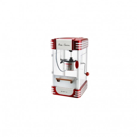 Emerio POM-120650 popcorn popper Red, Silver 360 W