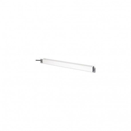 Digitus DN-95438 power distribution unit (PDU) 9 AC outlet(s) 1U Black, Silver
