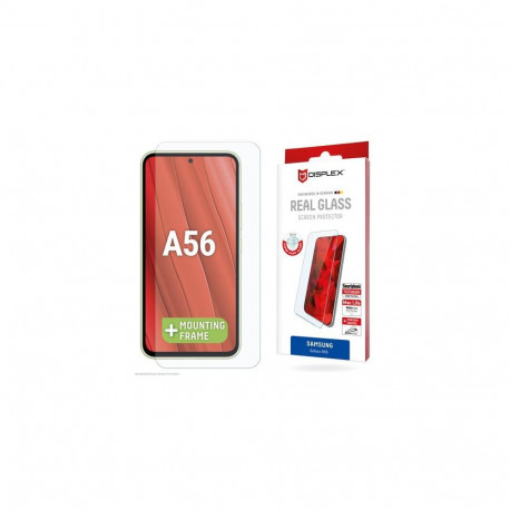 Displex Screen Protector (10H) for Samsung Galaxy A56, Eco Mounting Frame, scratch resistant