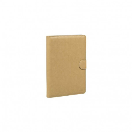 Rivacase 3017 25.6 cm (10.1") Folio Beige