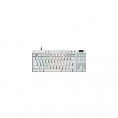 Logitech G PRO X TKL Rapid keyboard Gaming USB QWERTY US International White