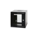 Intellinet 10&quot; Network Cabinet - Wall Mount (Standard), 6U, 300mm Deep, Black, Assembled, M