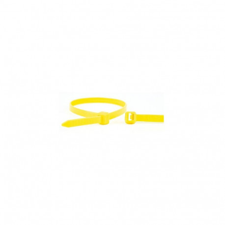 WKK 110124471 cable tie Releasable cable tie Plastic, Polyamide Yellow 100 pc(s)