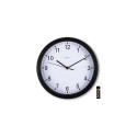 Hama Elba Quartz clock Round Black, White