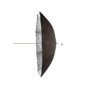 Godox 185cm Flitsparaplu Zwart/Zilver
