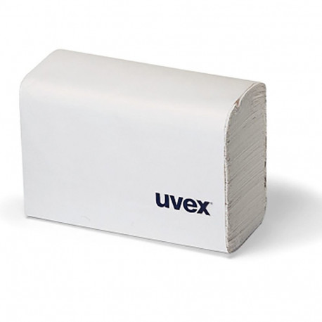 Cleaning tissues refill Uvex for model spectacle cleaning station 9970002 (approx 700 sheets)