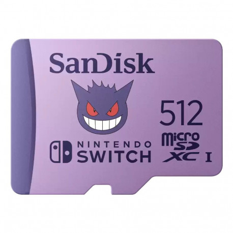 "CARD SanDisk - Flash-Speicherkarte - 512 GB - Video Class V30 / UHS-I U3 - microSDXC UHS-I"