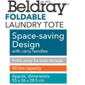 Beldray LA032142DFEU7 Foldable Laundry Tote