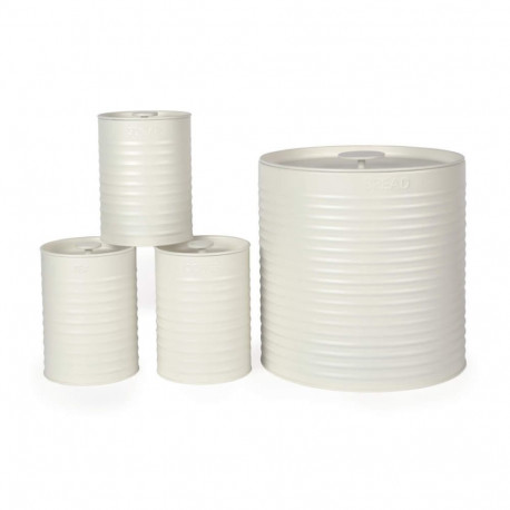 Russell Hobbs RH03270CEU7 Ribbed 4-Piece Countertop Set - Cream