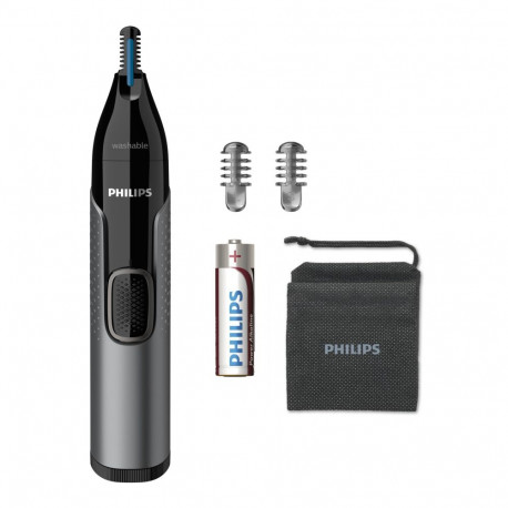 Philips series 3000 Comfortable nose, ear & eyebrow trimmer NT3650/16 100% waterproof, Dual-sided Pr