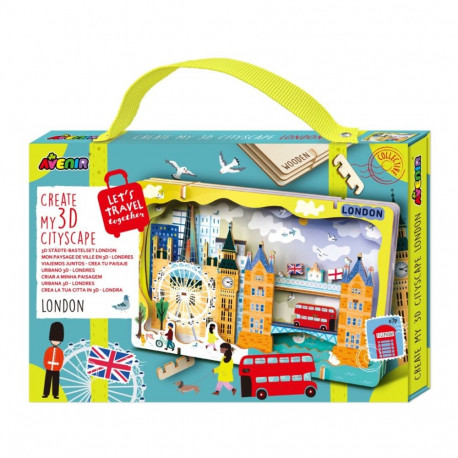 Puzzle Create an urban landscape 3D - London