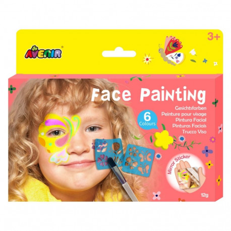 Face painting - Butterfly 6 colors