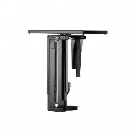 Rotating desktop computer holder