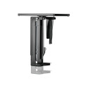 Rotating desktop computer holder