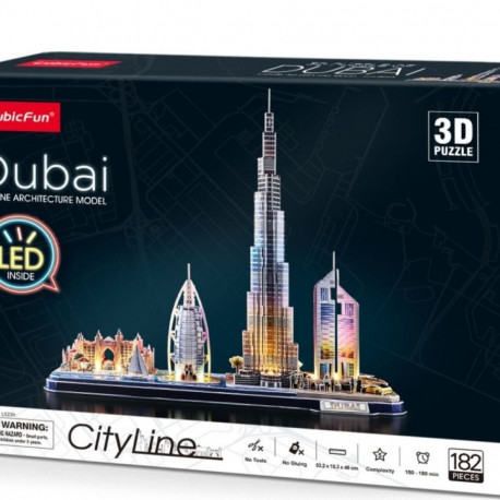 Cubic Fun Puzzle 3D LED Dubai