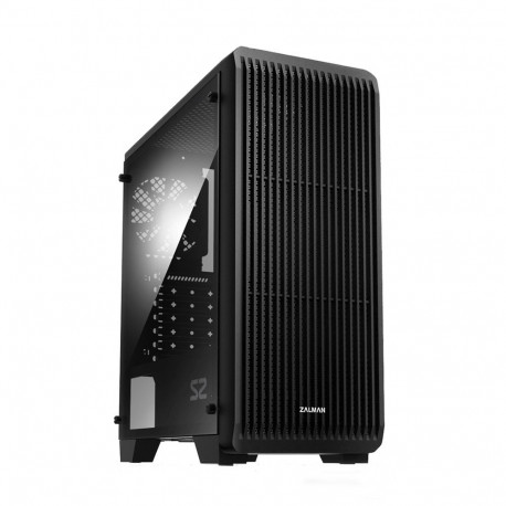 The ZALMAN S2 ATX Mid Tower PC Case is a budget-friendly chassis designed for high 