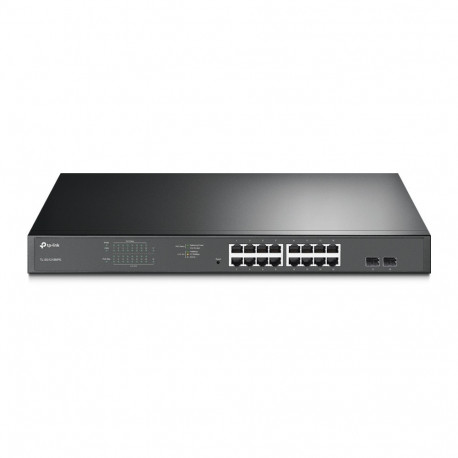 TP-Link 18-Port Gigabit Rackmount Switch with 16-Port PoE+