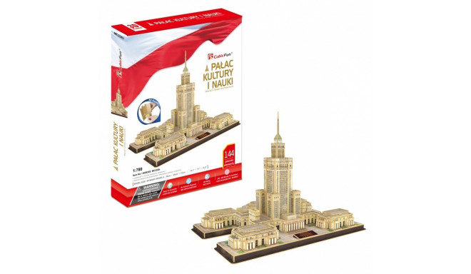 PUZZLE 3D Palace of Culture and Science, 144 ELEMENTS