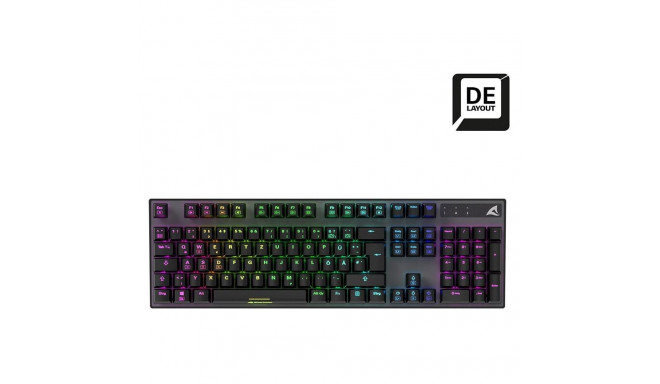 Sharkoon Gaming Keyboard Skiller SGK20 black-red DE