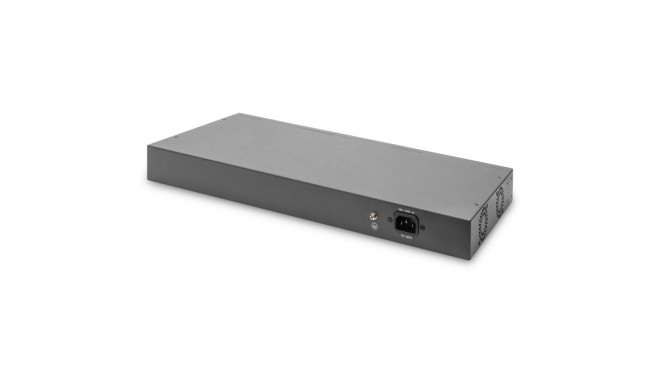 DIGITUS Switch 24-Port Gigabit Managed black