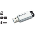 Pendrive Verbatim Secure Pro 32GB USB     3.2 Gen 1 srebrny 98665