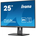 63.36cm/25" (1920x1200) Iiyama Prolite XUB2595WSU-B5 LED IPS 16:10 4ms VGA HDMI DP USB LS pivot must