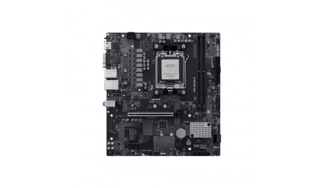 MSI PRO B840M-B protsessoripere AMD protsessoripesa AM5 DDR5 toetatud kõvaketta liidesed SATA, M.2 S