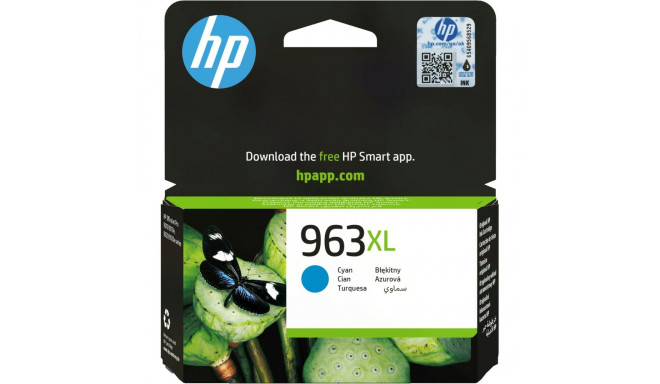 HP Ink 963XL 3JA27AE tsüaan