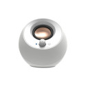 Creative Pebble 2.0 V3 valged Bluetooth 5.0 USB-C arvutikõlarid