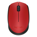 MOUSE USB OPTICAL WRL M171/RED 910-004641 LOGITECH