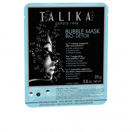 Talika näomask BUBBLE BIO DETOX saastevastane 25gr