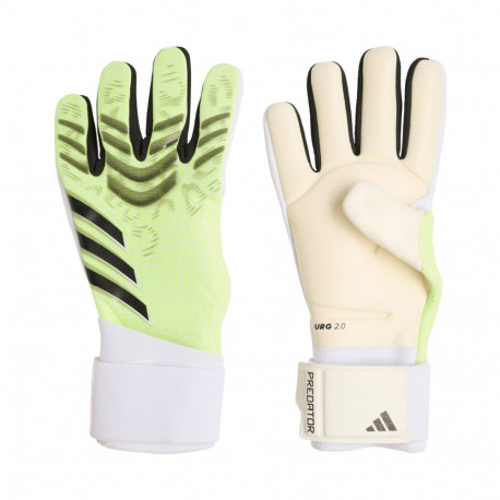Rękawice bramkarskie adidas Predator Competition limonkowe JN5371 8,5