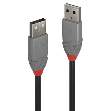 USB 2.0 Cable Type A/A 2m, Anthra Line