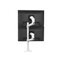 ERGOTRON LX DUAL Stacking Arm Tall Pole BWT