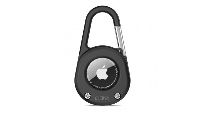 TECH-PROTECT SLIDELOCK CARABINER KEYCHAIN APPLE AIRTAG 1 / 2 BLACK