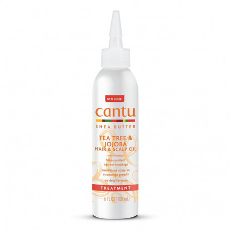 CANTU SHEA BUTTER SCALP OIL TREATMENT TEA TREE JOJOBA 180ML
