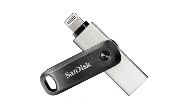 SANDISK iXpand Flash Drive Go 128GB - USB3.0 + Lightning - for iPhone and iPad