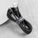 Baseus cable Cafule USB - USB-C 0,5 m 3A gray-black