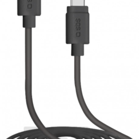 SBS USB-C - USB-C kaabel 1.5m, must