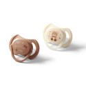 Babyono symmetrical silicone soothers 0-6 m 1669/01