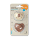 Babyono anatomical silicone soother0-6m 1670/01