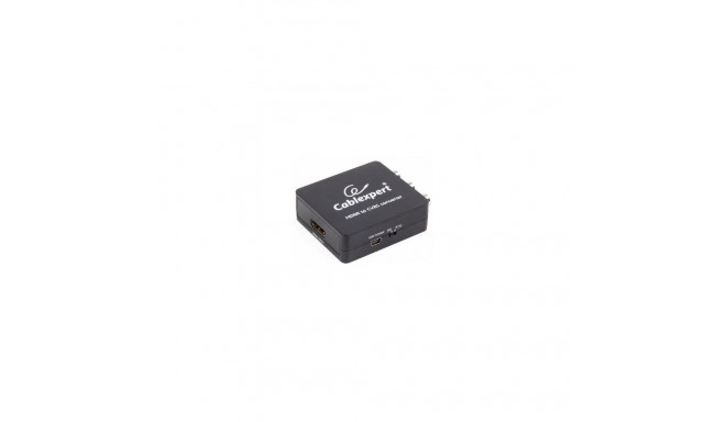 Gembird Adapteris Gembird HDMI to CVBS + Stereo Audio Converter