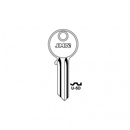 BLANK KEY U-5D universaalne