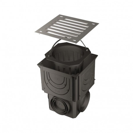 GULLY FLOOR 316818 PP ZINC ST FOR GRILLE